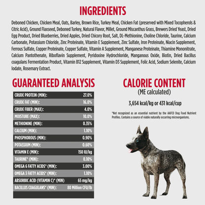 Nulo Dog Frontrunner Ancient Grains Chicken, Oats and Turkey Dry Food