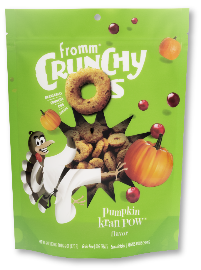 Fromm Crunchy O's Dog Treats, 6 oz.