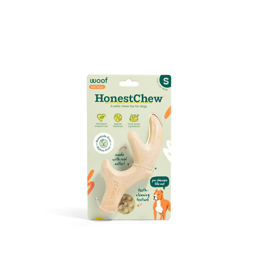 Woof HonestChew Antler Hard Density All-Natural Food Grade Dog Chew Toy