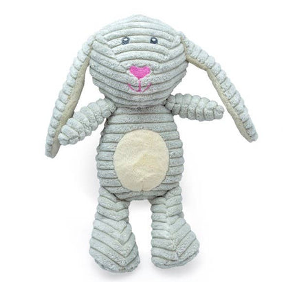 ThoozyPet 12.5" Tuff & Cuddly Bunny Plush Dog Toy