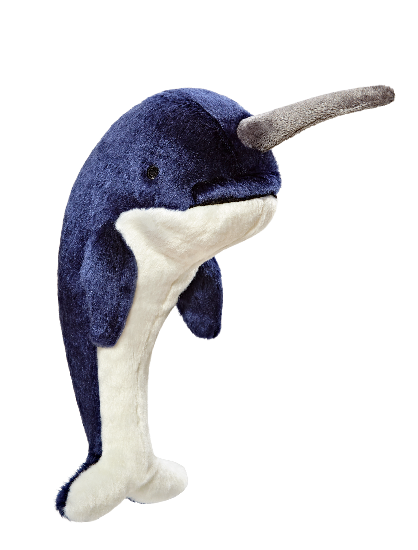 Fluff & Tuff "Bleu" - Narwhal Plush Dog Toy
