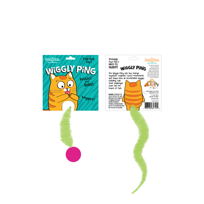 Dezi & Roo Cat Ping Ball Cat Toy