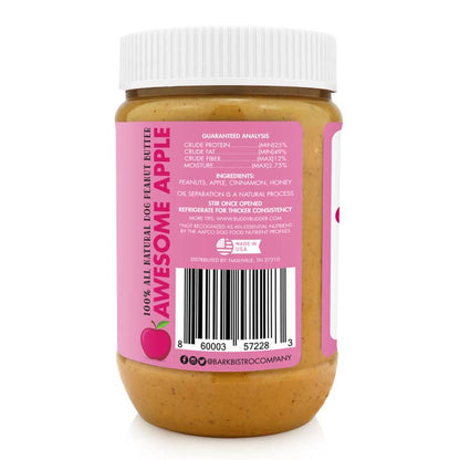 Bark Bistro Awesome Apple Buddy Budder Peanut Butter for Dogs