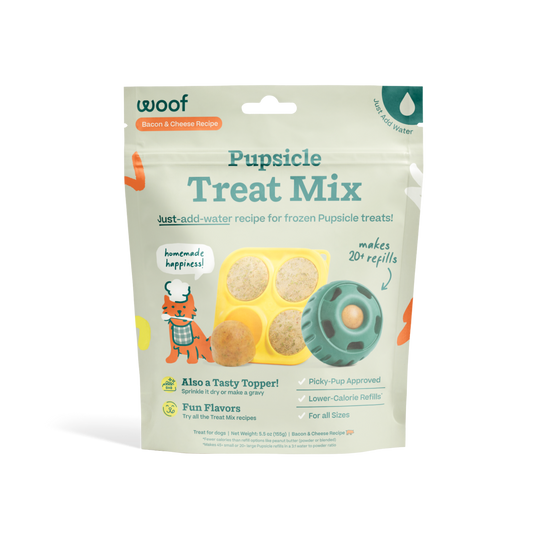Woof Pupsicle Treat Mix, Bacon & Cheese