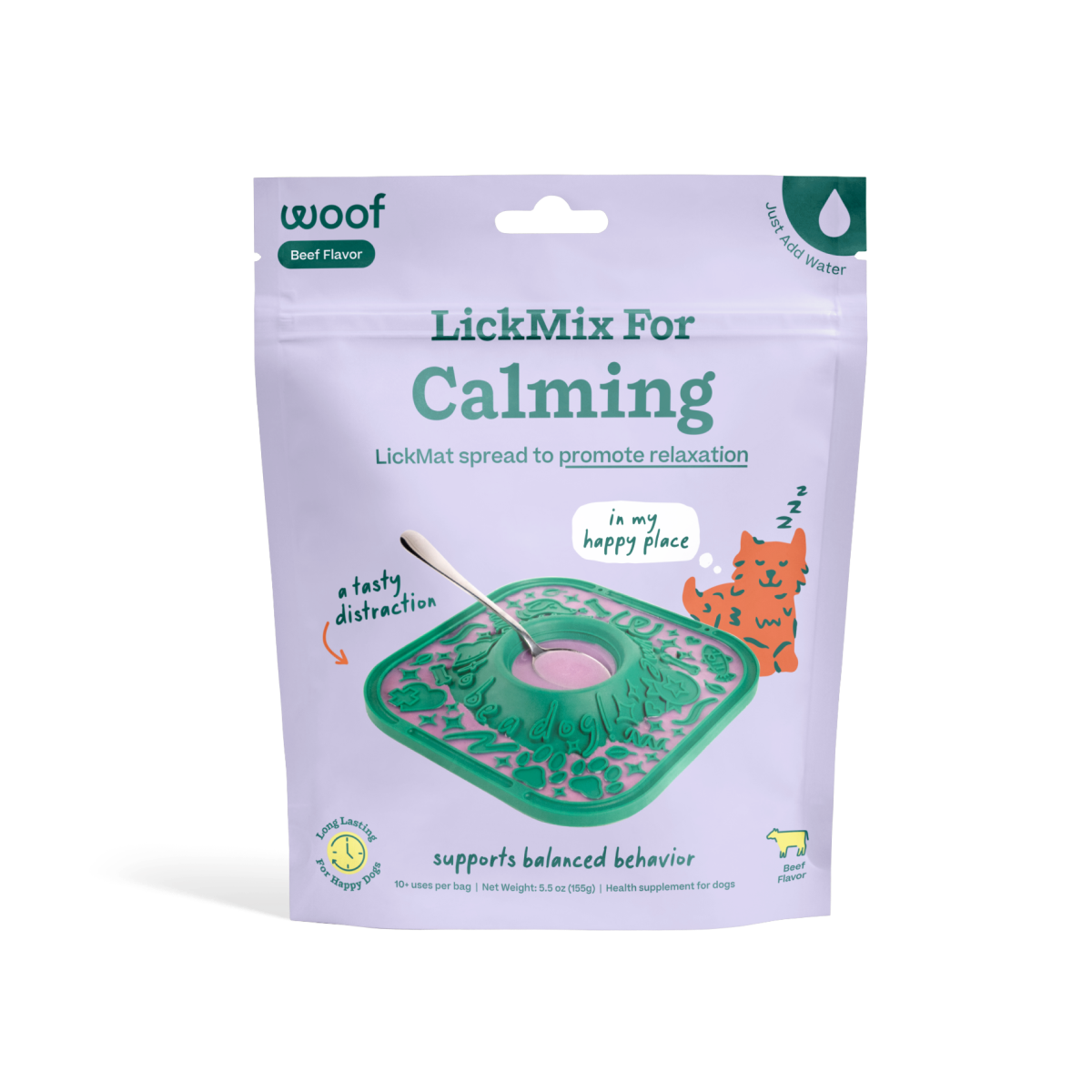 Woof LickMat LickMix, Calming