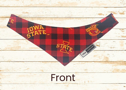 Lulu London Hawkeye Hairballs Custom Reversible Cat Bandana