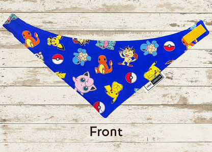 LuLu London Reversible "Pokemon Pup" Dog Bandana