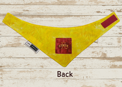 Lulu London Iowa State Cy-Dye Reversible Dog Bandana
