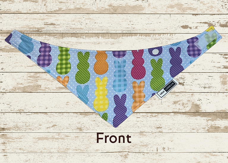 Lulu London All My Peeps Easter Reversible Bandana