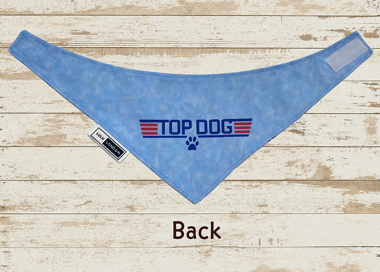 Lulu London Top Dog Custom Reversible Dog Bandana