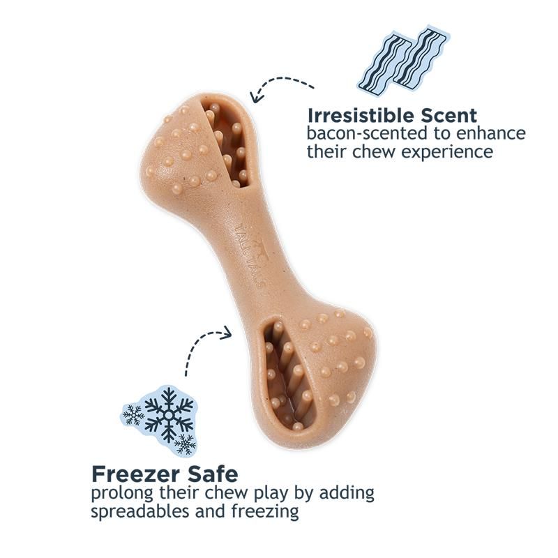 Tall Tails Freeze and Fill Chew Bone Dog Toy