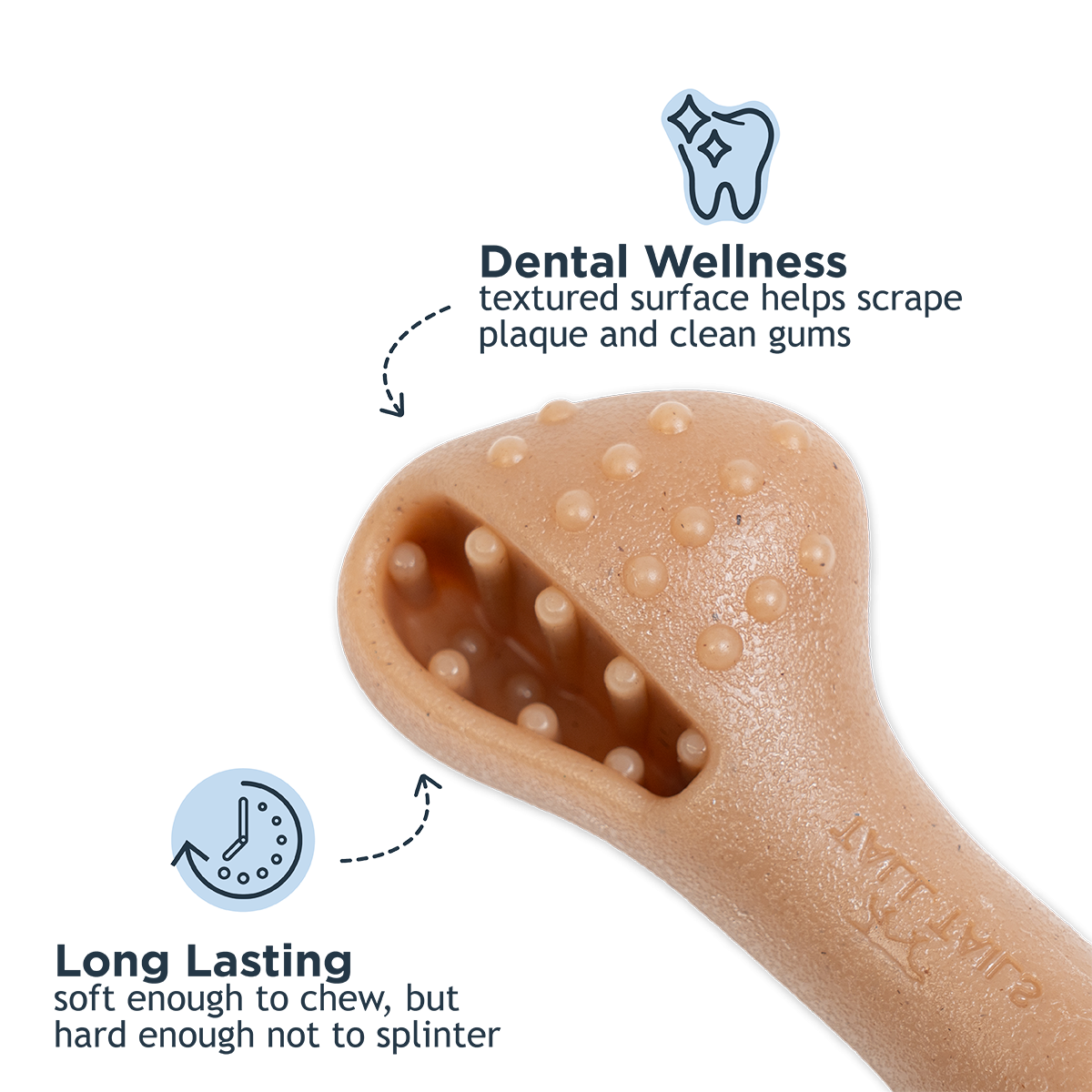 Tall Tails Freeze and Fill Chew Bone Dog Toy