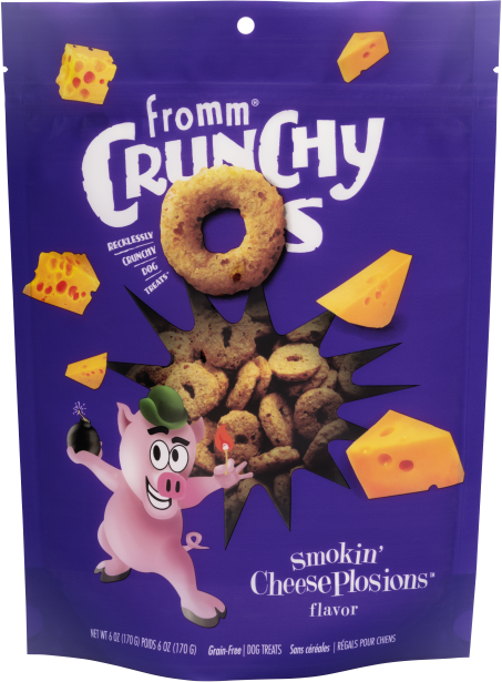 Fromm Crunchy O's Dog Treats, 6 oz.