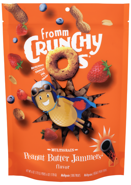 Fromm Crunchy O's Dog Treats, 6 oz.