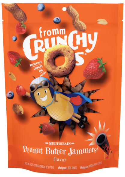 Fromm Crunchy O's Dog Treats, 6 oz.