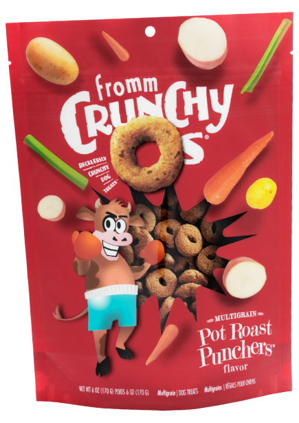 Fromm Crunchy O's Dog Treats, 6 oz.