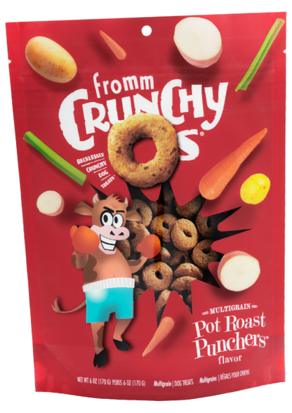 Fromm Crunchy O's Dog Treats, 6 oz.