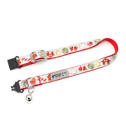 Worthy Cat - Cookies for Santa Paws Cat Collar