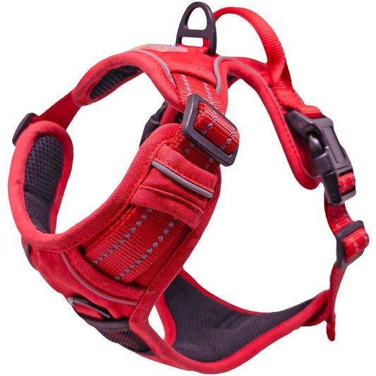 Doggie Design Venture Paw Dog Harness - Crimson