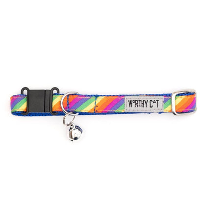 Worthy Cat - Rainbow Cat Collar