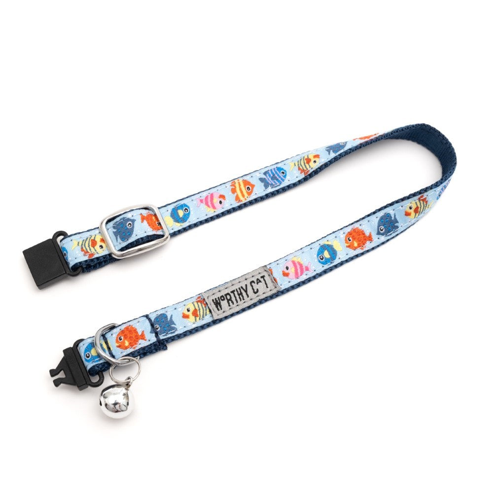 Worthy Cat - Fishy Cat Collar