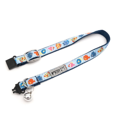 Worthy Cat - Fishy Cat Collar