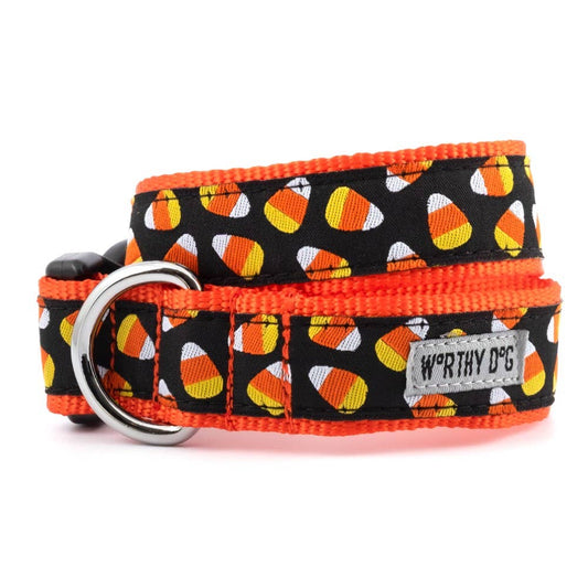 Worthy Dog - Candy Corn Collar