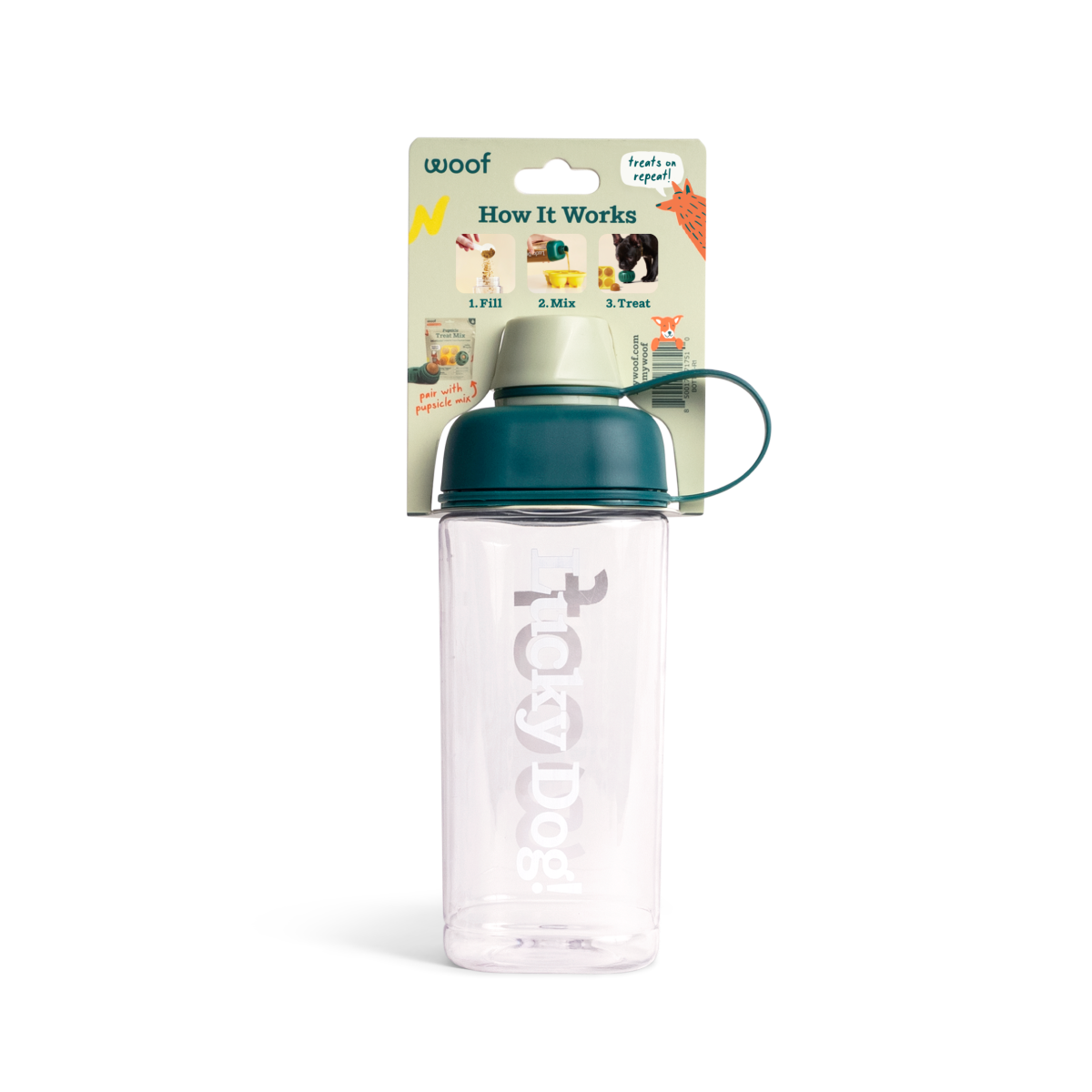 Woof Treat Mixer Bottle