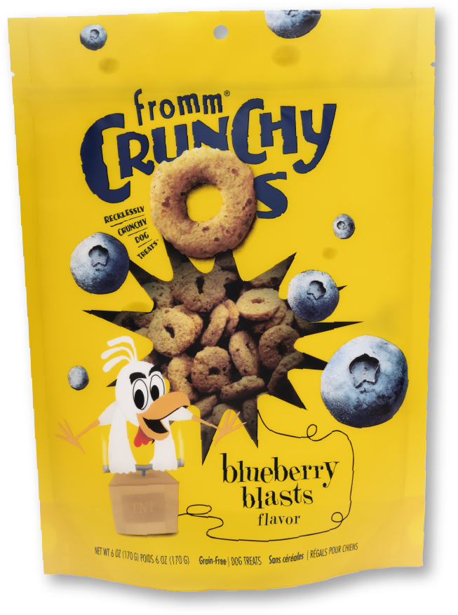 Fromm Crunchy O's Dog Treats, 6 oz.