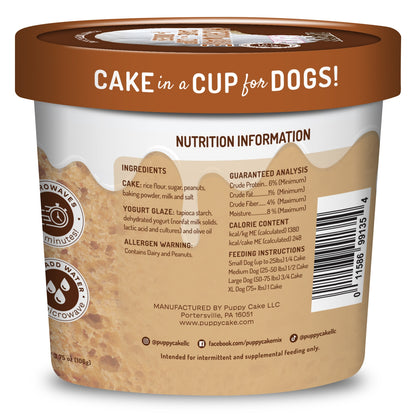 Cuppy Cake Dog Cake in a Cup