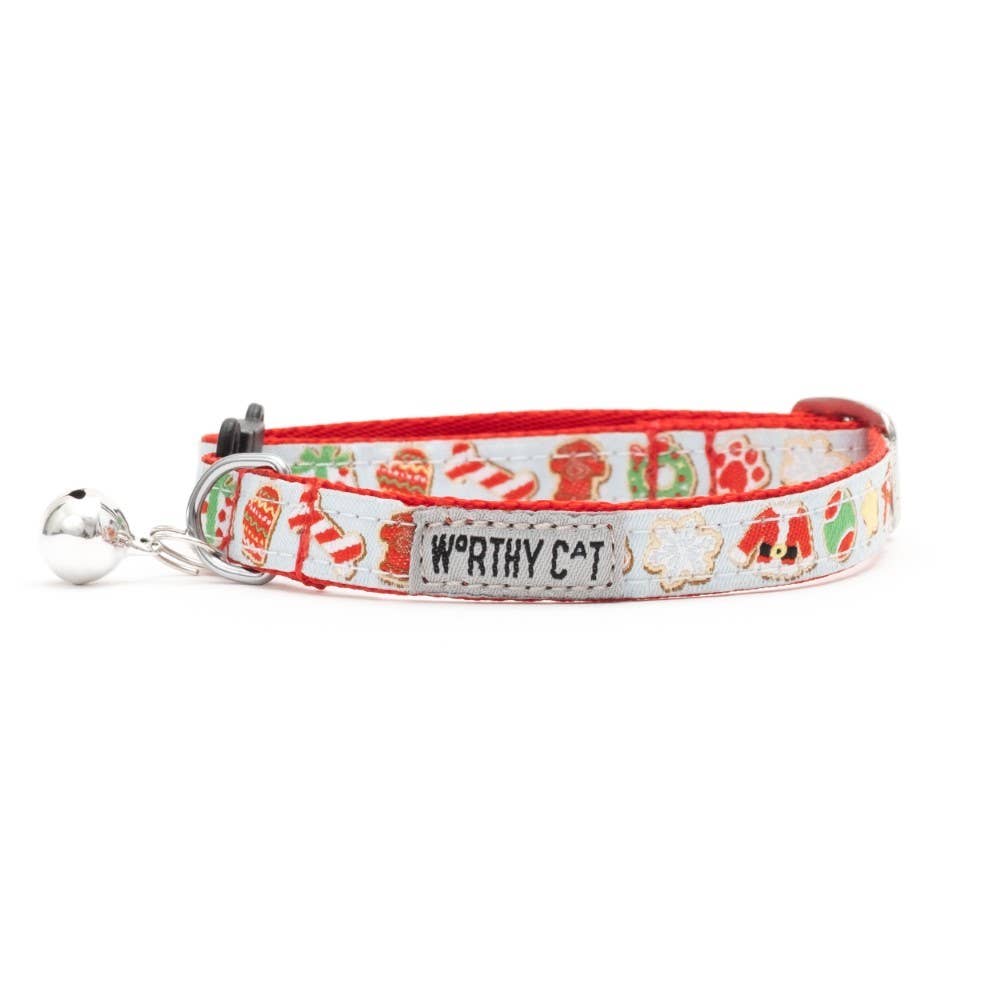 Worthy Cat - Cookies for Santa Paws Cat Collar