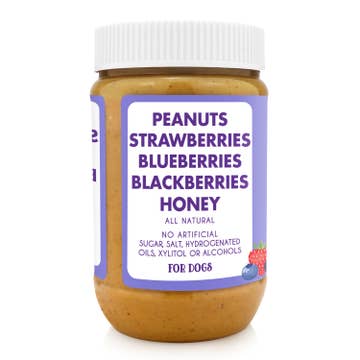 Bark Bistro Superberry Snoot Buddy Budder Peanut Butter for Dogs