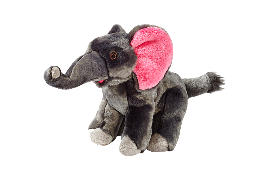 Fluff & Tuff "Edsel" - Elephant Plush Dog Toy