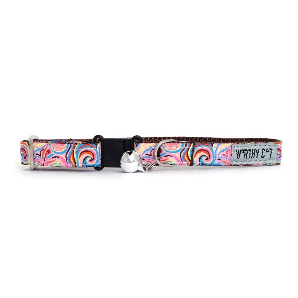 Worthy Cat - Swirly Cat Collar