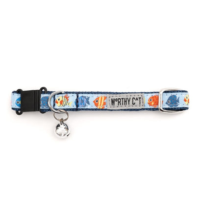 Worthy Cat - Fishy Cat Collar