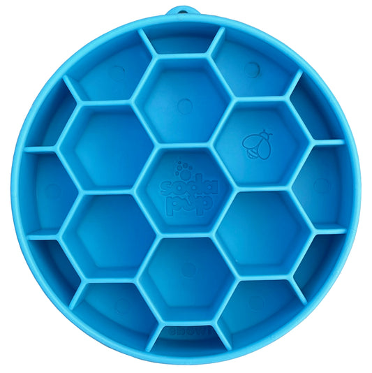 SodaPup Slow Feeder Bowl, Honeycomb