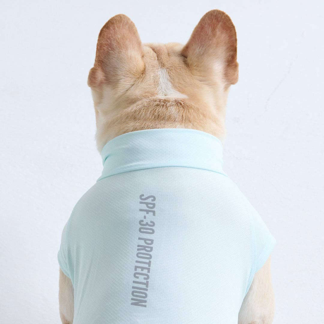 Spark Paws Sunblock Dog T-Shirt - Baby Blue
