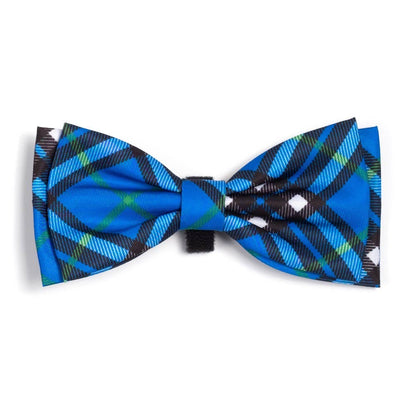 Worthy Dog - Bias Plaid Bow Tie