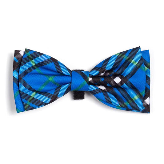Worthy Dog - Bias Plaid Bow Tie