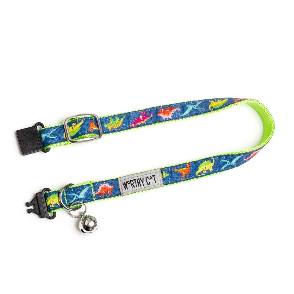 Worthy Cat - Dino Cat Collar