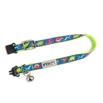 Worthy Cat - Dino Cat Collar