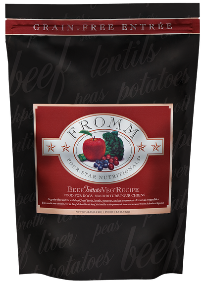 Fromm Four-Star Grain Free Beef Frittata Dry Dog Food