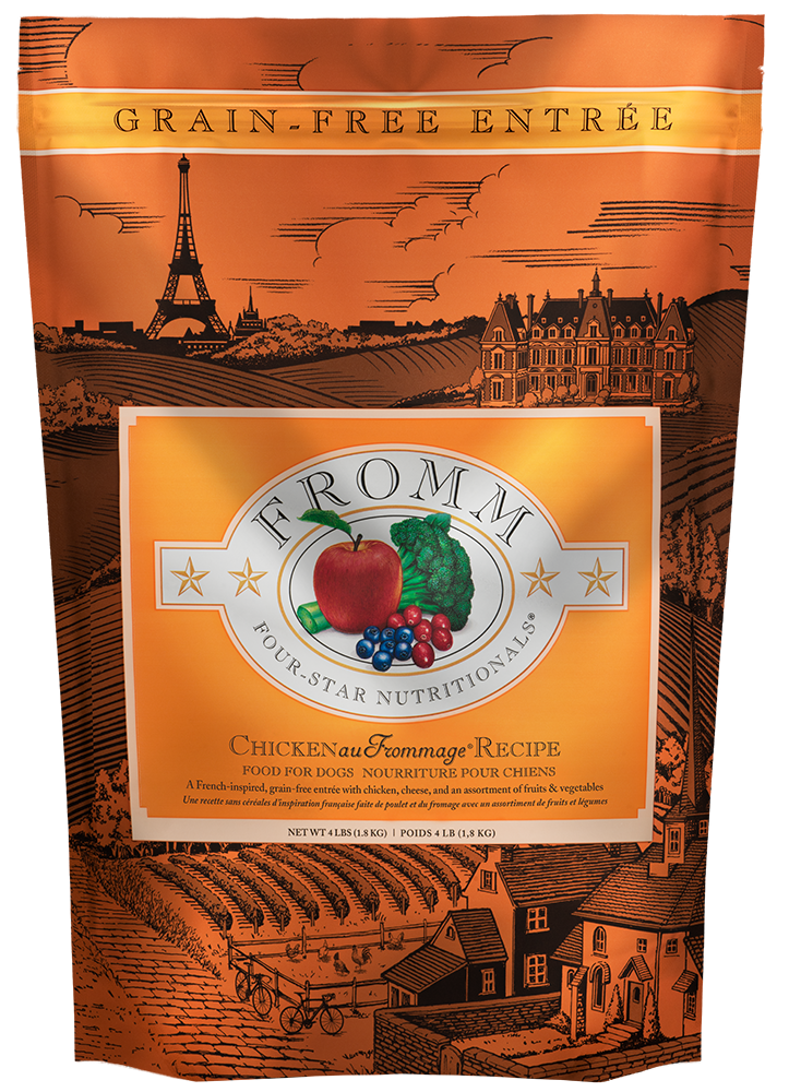 Fromm Four-Star Grain Free Chicken Au Frommage Dry Dog Food