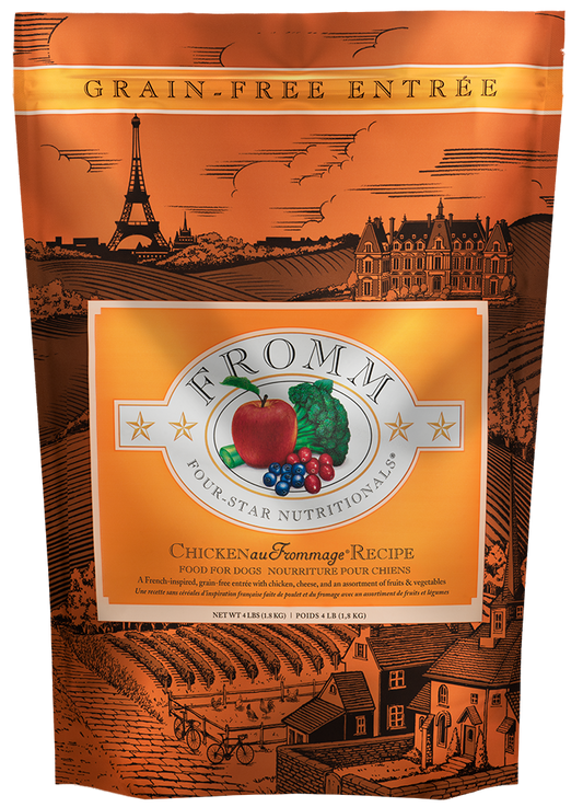Fromm Four-Star Grain Free Chicken Au Frommage Dry Dog Food