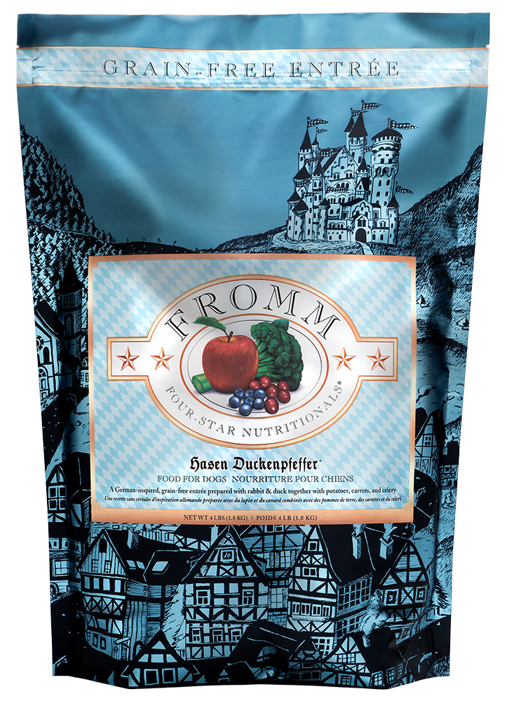 Fromm Four-Star Grain Free Hasen Duckenpfeffer Dry Dog Food