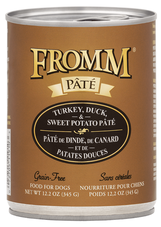Fromm Pate Turkey, Duck & Sweet Potato Wet Dog Food