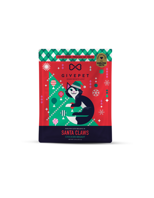GivePet "Santa Claws" Cat Treats