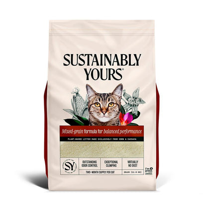 Sustainably Yours Cat Litter Mixed-Grain Formula