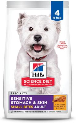 Hill's Science Diet Adult Sensitive Stomach & Skin Small Bites Dry Dog Food, Chicken Recipe