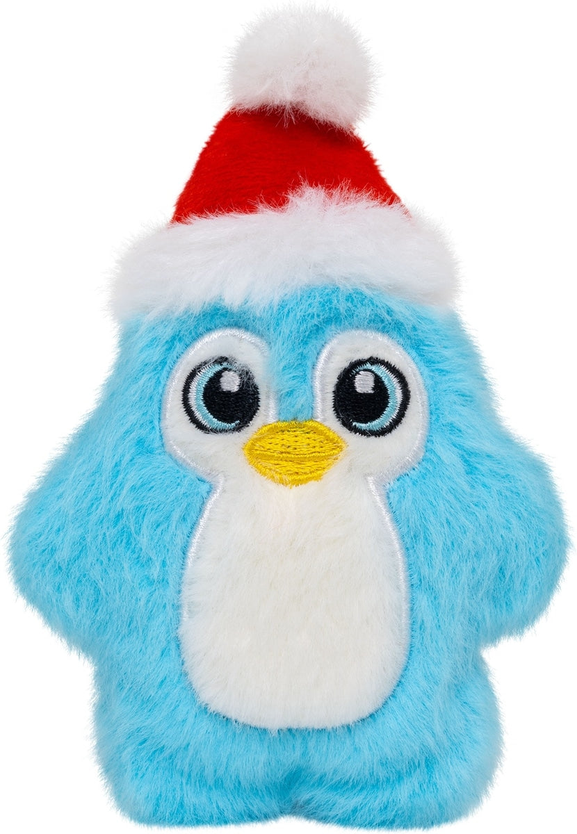 KONG Holiday Snuzzles Santa Penguin Squeaky Plush Dog Toy, Small